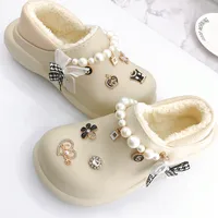 1 Piece Alloy Rhinestones Heart Shape Crown Butterfly DIY Ornament Accessories Shoe Buckle main image 2