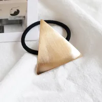 Women's Simple Style Heart Shape Metal Plating Hair Tie sku image 6