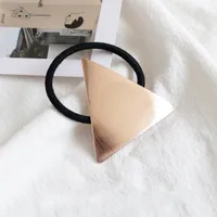 Women's Simple Style Heart Shape Metal Plating Hair Tie sku image 7
