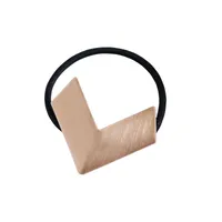 Women's Simple Style Heart Shape Metal Plating Hair Tie main image 4