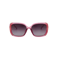Hip-Hop Vintage Style Solid Color Ac Square Full Frame Women's Sunglasses main image 5
