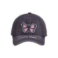 Men's Business Tropical Bow Knot Appliques Curved Eaves Baseball Cap main image 6