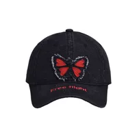 Men's Business Tropical Bow Knot Appliques Curved Eaves Baseball Cap main image 7