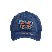 Men's Business Tropical Bow Knot Appliques Curved Eaves Baseball Cap main image 5