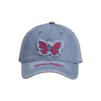 Men's Business Tropical Bow Knot Appliques Curved Eaves Baseball Cap main image 4
