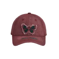 Men's Business Tropical Bow Knot Appliques Curved Eaves Baseball Cap main image 3