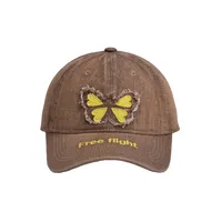 Men's Business Tropical Bow Knot Appliques Curved Eaves Baseball Cap main image 2