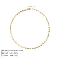 304 Stainless Steel Fashion Plating U Shape Necklace main image 5