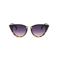 Casual Vintage Style Simple Style Solid Color Ac Cat Eye Full Frame Women's Sunglasses main image 7