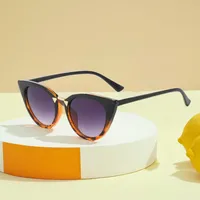 Casual Vintage Style Simple Style Solid Color Ac Cat Eye Full Frame Women's Sunglasses main image 8