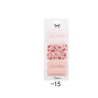 Sweet Geometric Flower Cloth Hair Clip sku image 13