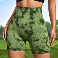 Casual Tie Dye Nylon Spandex Active Bottoms Leggings main image 3