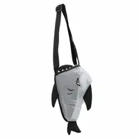 Unisex Medium Nylon Shark Cute Beach Open Beach Bag sku image 3