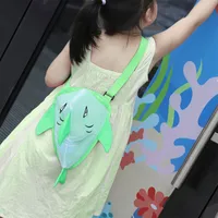 Unisex Medium Nylon Shark Cute Beach Open Beach Bag main image 2