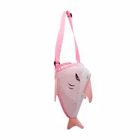 Unisex Medium Nylon Shark Cute Beach Open Beach Bag sku image 1