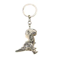 Cute Dinosaur Alloy Plating Unisex Bag Pendant Keychain main image 4