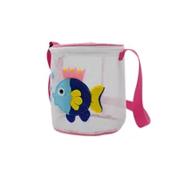 Kid'S Medium PVC Animal Underwater World Vacation Zipper Beach Bag sku image 3