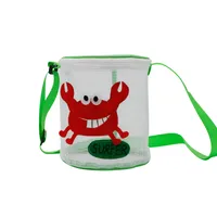 Kid'S Medium PVC Animal Underwater World Vacation Zipper Beach Bag sku image 2