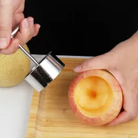 Simple Style Solid Color 304 Stainless Steel Corer 1 Piece main image 2