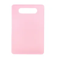 Casual Solid Color Plastic Chopping Board Fruit Knife 1 Set sku image 18