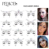 Multicolor Rhinestone Tattoos & Body Art 1 Piece main image 1