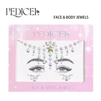 Multicolor Rhinestone Tattoos & Body Art 1 Piece main image 2