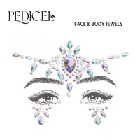Multicolor Rhinestone Tattoos & Body Art 1 Piece sku image 2