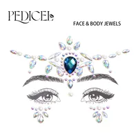 Multicolor Rhinestone Tattoos & Body Art 1 Piece sku image 3