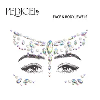 Multicolor Rhinestone Tattoos & Body Art 1 Piece sku image 17