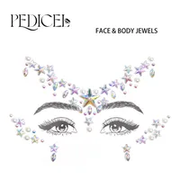 Multicolor Rhinestone Tattoos & Body Art 1 Piece sku image 20