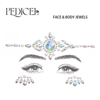 Multicolor Rhinestone Tattoos & Body Art 1 Piece sku image 9