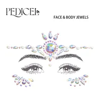 Multicolor Rhinestone Tattoos & Body Art 1 Piece sku image 12