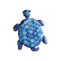 Simple Style Classic Style Tortoise Alloy Inlay Rhinestones Unisex Brooches main image 4