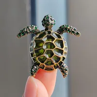Simple Style Classic Style Tortoise Alloy Inlay Rhinestones Unisex Brooches sku image 7