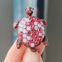Simple Style Classic Style Tortoise Alloy Inlay Rhinestones Unisex Brooches sku image 9