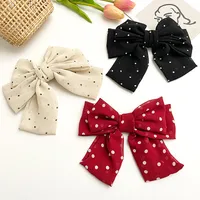 Women's Cute Simple Style Bow Knot Alloy Cloth Hair Clip main image 2