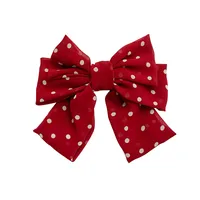 Women's Cute Simple Style Bow Knot Alloy Cloth Hair Clip main image 4