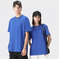 Men's Solid Color Simple Style Round Neck Short Sleeve Regular Fit Men's T-shirt main image 1