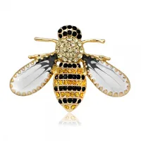 Cartoon Style Cute Animal Insect Bee Alloy Enamel Plating Inlay Rhinestones Unisex Brooches sku image 29