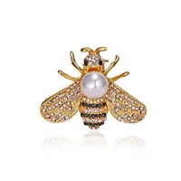 Cartoon Style Cute Animal Insect Bee Alloy Enamel Plating Inlay Rhinestones Unisex Brooches sku image 33
