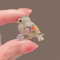 Cartoon Style Cute Animal Insect Bee Alloy Enamel Plating Inlay Rhinestones Unisex Brooches sku image 11