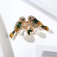 Cartoon Style Cute Animal Insect Bee Alloy Enamel Plating Inlay Rhinestones Unisex Brooches sku image 12