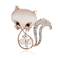 Cartoon Style Cute Animal Insect Bee Alloy Enamel Plating Inlay Rhinestones Unisex Brooches sku image 19