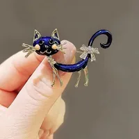 Cartoon Style Cute Animal Insect Bee Alloy Enamel Plating Inlay Rhinestones Unisex Brooches sku image 4