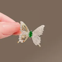 Cartoon Style Cute Animal Insect Bee Alloy Enamel Plating Inlay Rhinestones Unisex Brooches sku image 6