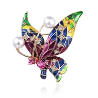 Cartoon Style Cute Animal Insect Bee Alloy Enamel Plating Inlay Rhinestones Unisex Brooches sku image 14