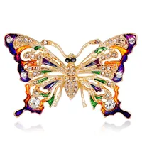 Cartoon Style Cute Animal Insect Bee Alloy Enamel Plating Inlay Rhinestones Unisex Brooches sku image 28