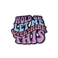 Cartoon Style Cowboy Style Letter Alloy Stamping Stoving Varnish Plating Unisex Brooches sku image 1