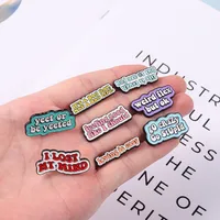 Cartoon Style Cowboy Style Letter Alloy Stamping Stoving Varnish Plating Unisex Brooches main image 3