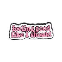 Cartoon Style Cowboy Style Letter Alloy Stamping Stoving Varnish Plating Unisex Brooches sku image 6